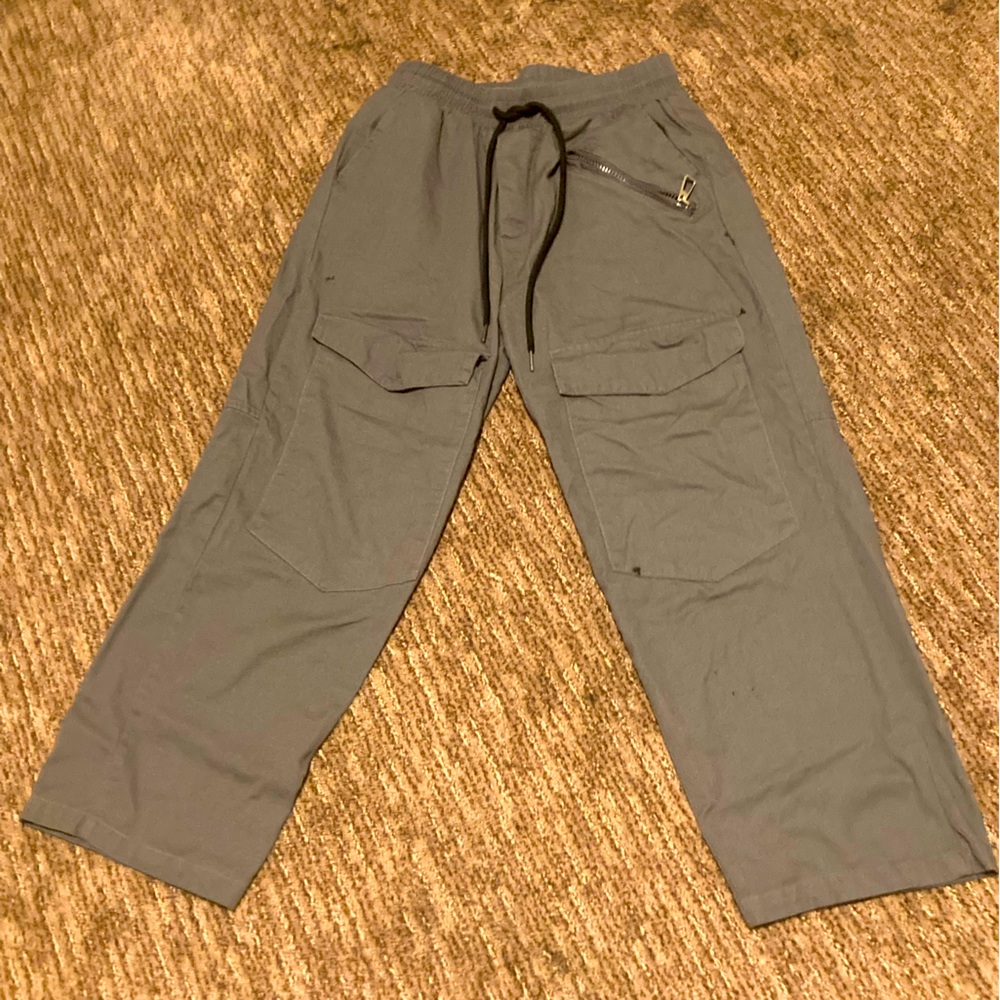 Gray Cargo pants
